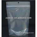 Clear Ziplock Stand Up Plastic Bag